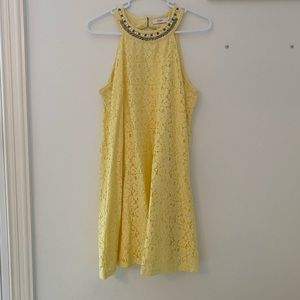 Candie’s Beauty and the Beast Yellow Jeweled Dress